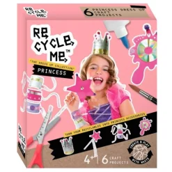 Accesorios reciclados para disfraz de princesa DIY- Re-Cycle-Me