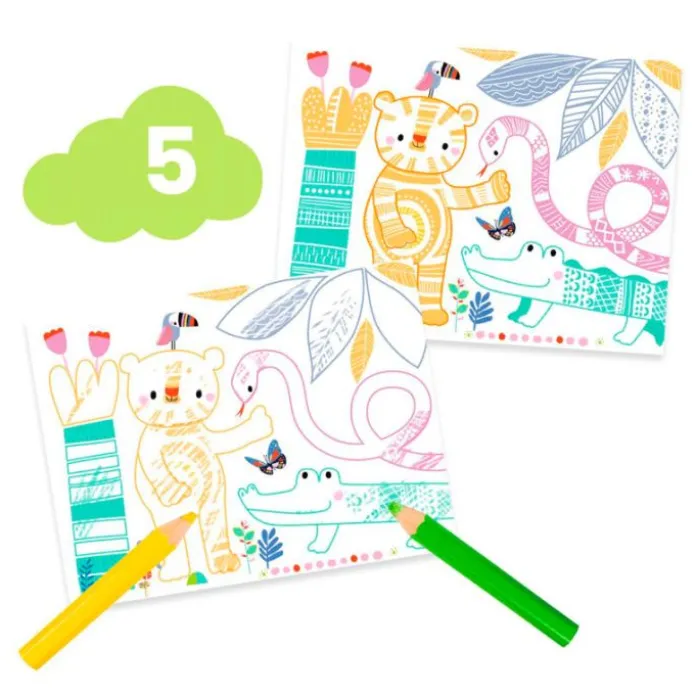 Actividades creativas y para pintar (6) - Djeco