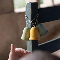 Adornos navideños de madera Jingle Joy Bells (3) - Grapat