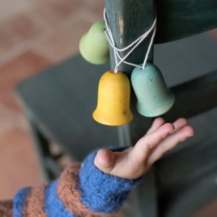 Adornos navideños de madera Jingle Joy Bells (3) - Grapat