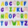 Alfabeto letras mayúsculas rellenables translúcidas 5 cm (28) - Sumando Momentos