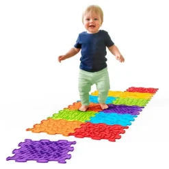 Alfombra baldosas sensoriales texturizadas (12) - Soft BiBi