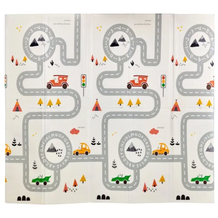 Alfombra de espuma plegable y reversible Fancy Jirafa y Carretera 2 x 1,8 metros - MS