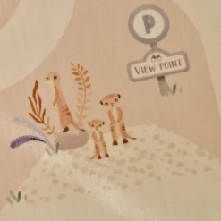 Alfombra de juegos carretera Safari Friends 1,4 x 1 metros - Little Dutch