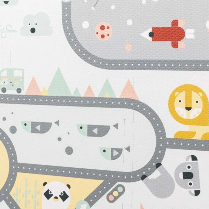 Alfombra de juegos de espuma EVA Explorer Mat - Beeloom