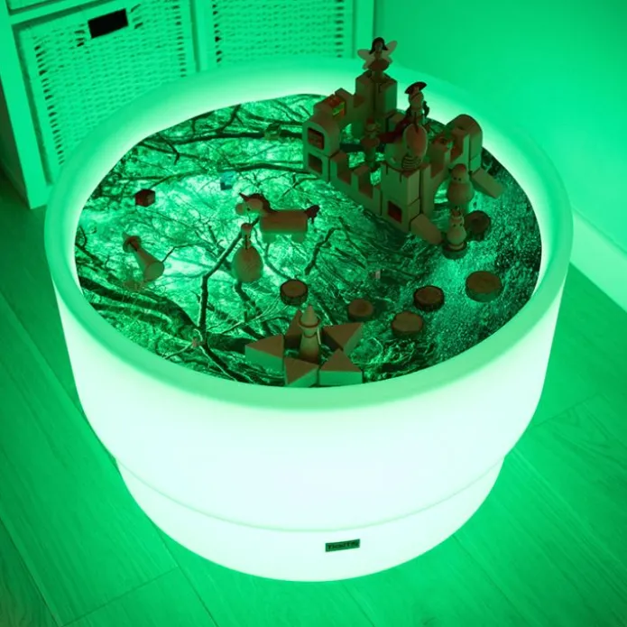 Alfombra para mesas de luz y bandejas sensoriales Bosque 62,5 cm - TickiT