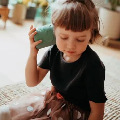 Altavoz bluetooth portátil Kidymusic rosa melocotón - Kidywolf