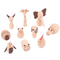 Animales de madera (10) - TickiT