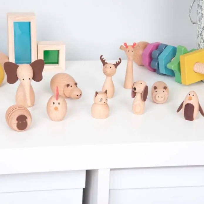 Animales de madera (10) - TickiT