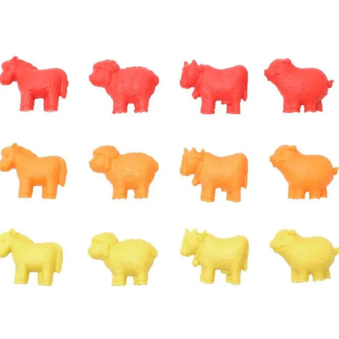 Animales granja para contar y clasificar (72) - Edx Education