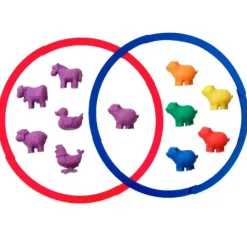 Animales granja para contar y clasificar (72) - Edx Education
