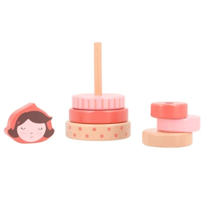 Apilable de madera Caperucita Little Red - Monnëka