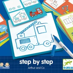 Aprende a dibujar caballeros Eduludo - Djeco
