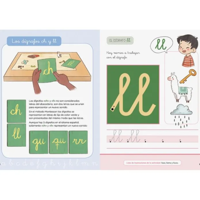 Aprendo a leer y escribir. Nivel 1 - Creciendo con Montessori - Klara Moncho - Altea