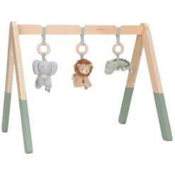 Arco de actividades de madera Safari Friends - Little Dutch