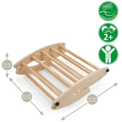 Arco de escalada de madera plegable Pikler Trio - 509Crew