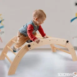 Arco de escalada de madera plegable Pikler Trio - 509Crew