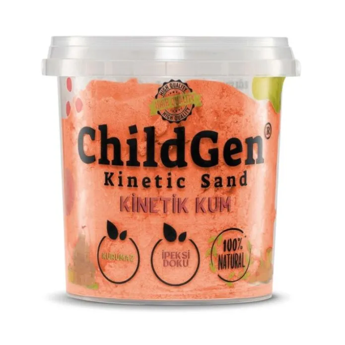 Arena cinética naranja 500 g - ChildGen