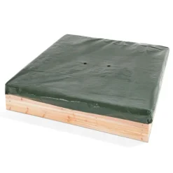 Arenero de madera cuadrado - Plum