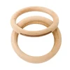 Aros grandes de madera natural (3) - Grapat