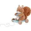 Arrastre de madera y peluche ardilla Amigos del bosque - Little Dutch