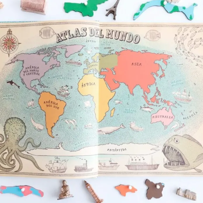 Atlas del mundo - Aleksandra Mizieliríska y Daniel Mizieliríski - Maeva