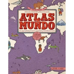 Atlas del mundo edición púrpura - Aleksandra Mizieliríska y Daniel Mizieliríski - Maeva