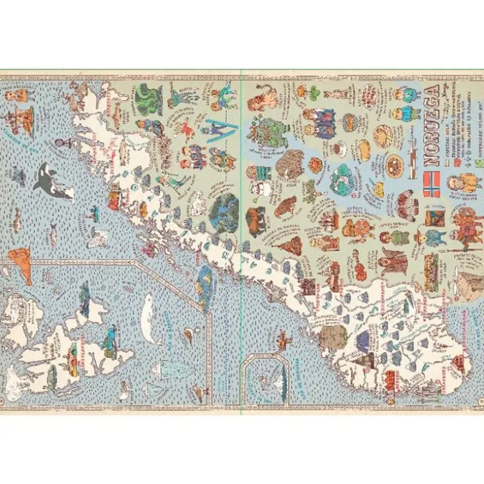 Atlas del mundo edición púrpura - Aleksandra Mizieliríska y Daniel Mizieliríski - Maeva
