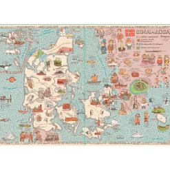 Atlas del mundo edición púrpura - Aleksandra Mizieliríska y Daniel Mizieliríski - Maeva