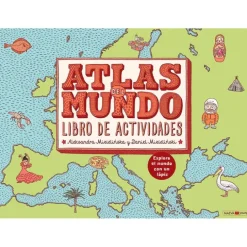 Atlas del mundo libro de actividades - Aleksandra Mizieliríska y Daniel Mizieliríski - Maeva