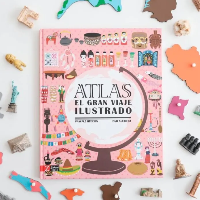 Atlas el gran viaje ilustrado - Pascale Hédelin - Zahori Ideas