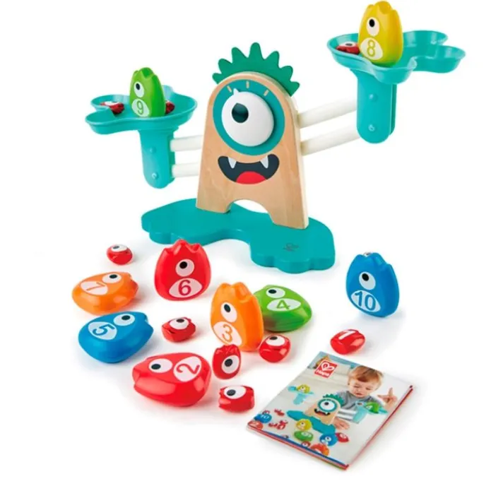 Balanza con pesos monstruo - Hape
