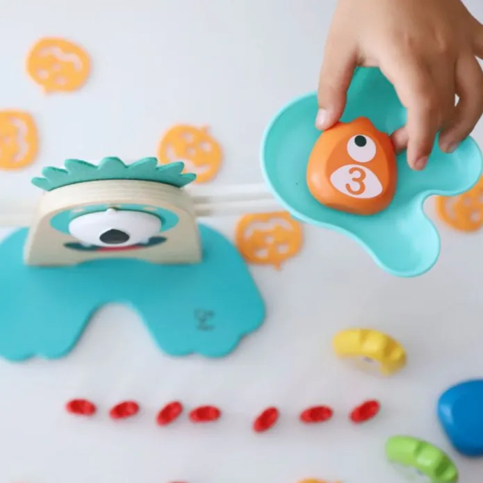 Balanza con pesos monstruo - Hape