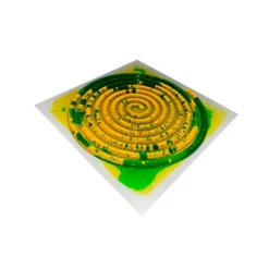 Baldosas sensoriales texturizadas con líquido Círculo (6) - Playlearn