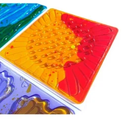 Baldosas sensoriales texturizadas con líquido Mariposa (6) - Playlearn