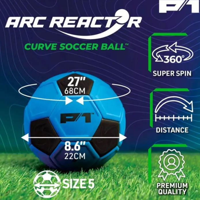 Balón de fútbol con efecto aerodinámico - Arc Reactor Curve