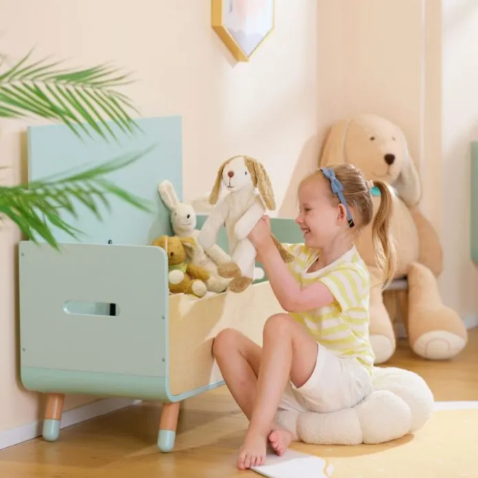 Banco de lectura y baúl para juguetes 2 en 1 - Hape