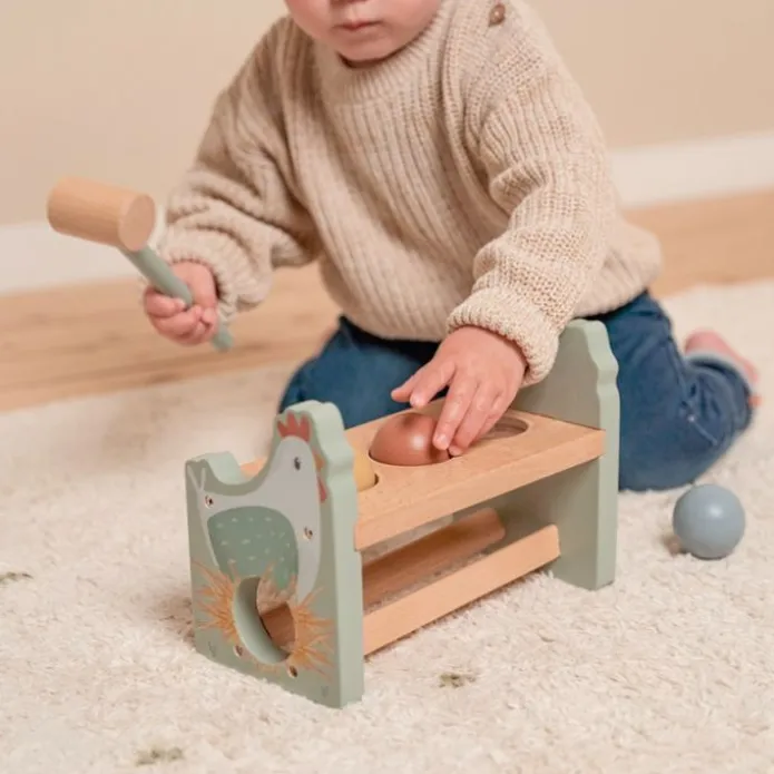 Banco-martillo de madera Pequeña Granja - Little Dutch