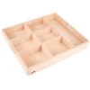 Bandeja de madera para clasificar 7 compartimentos - Tickit