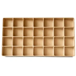 Bandeja de madera para clasificar letras - Panaram
