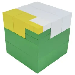 Bandeja de madera potencias de 3 - Montessori