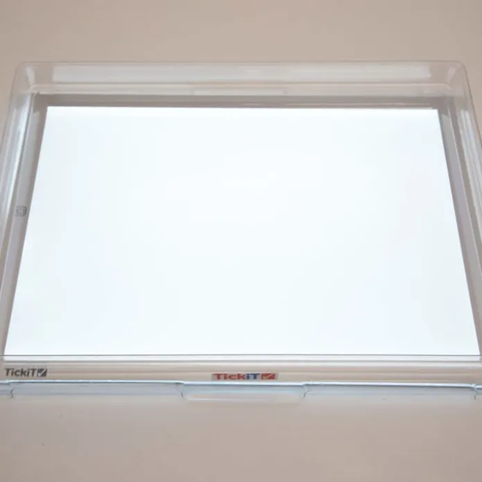 Bandeja de policarbonato para mesas de luz A3 - TickiT