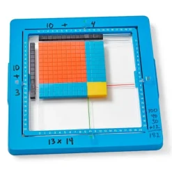Bandeja de área con bloques base diez (150) - Hand2Mind