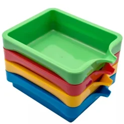 Bandejas de colores para pintura (4) - Deukaliptus
