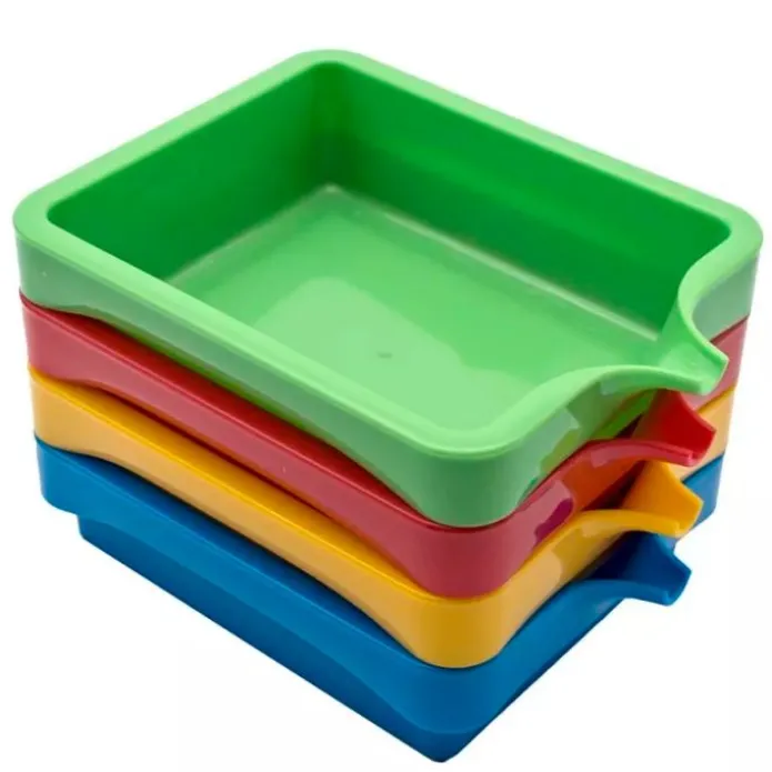 Bandejas de colores para pintura (4) - Deukaliptus