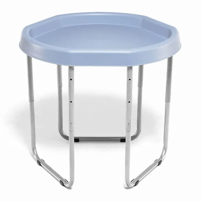 Bandeja sensorial Hexacle azul hielo con soporte - Tuff Tray
