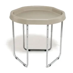 Bandeja sensorial Hexacle beige con soporte - Tuff Tray