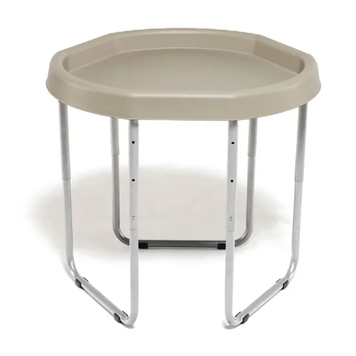 Bandeja sensorial Hexacle beige con soporte - Tuff Tray