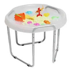 Bandeja sensorial Hexacle translúcida con soporte - Tuff Tray