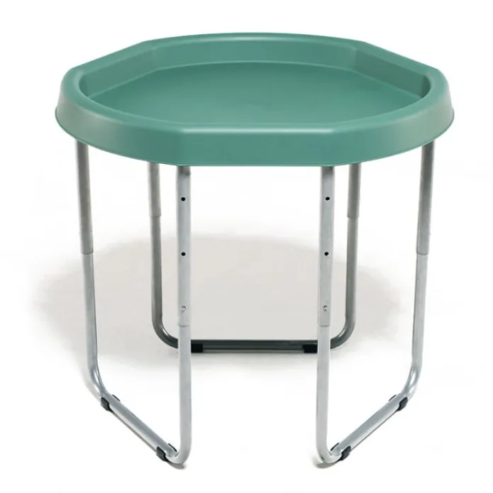 Bandeja sensorial Hexacle verde con soporte - Tuff Tray